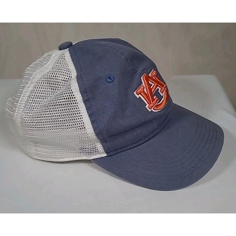 The Game‎ Auburn Tigers Youth Trucker Hat Navy Blue White Snapback AU Logo Cap